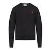 Wool sweater with logo