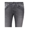 Grey Skinny Jeans Front Closure