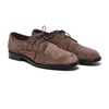 Brown Suede Derby Shoes