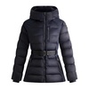 Navy Quilted Ski Jacket Maela