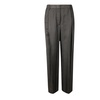 Wide Leg Trousers with Pressed Crease