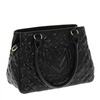 Quilted Handbag in Black