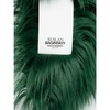 Green Faux-Fur Wraparound Scarf