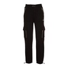 Black Utility Cargo Trousers