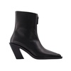 Eclair Zipper Boots in Black Leather