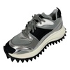 Silver Platform Sneakers 7600 WALK