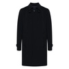 Elegant Button Front Polyester Coat