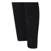 Black Cotton Elastic Waist Trousers