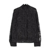 Lace Bomber Jacket