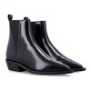 Black Closed Ankle Boots