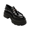 Elegant Glossy Leather Loafers