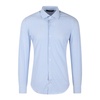 Slim Fit Striped Shirt with French Collar