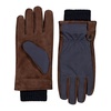 Waterproof Leather and Fabric Gloves