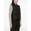 Black Padded Goose-Down Gilet Jacket