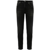 Black Skinny Jeans with Whiskering