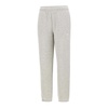 Grey Cotton Blend Jogger Pants