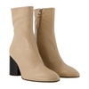 Alena 75Mm Round Toe Ankle in leatherBoot