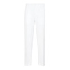 DIOR HOMME Stylish Men's White Cotton Pants for SS22