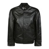 Leather Jacket Black Over