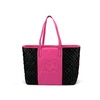 Quilted Bicolor Shoulder Bag