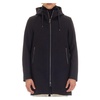 Blue Zip Parka with Neoprene Lining