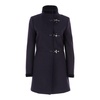 Blue Velvet Collar Coat