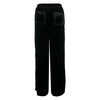 Black Velvet Straight Leg Trousers