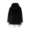 Reversible Quilted Faux Fur Coat