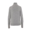 Cashmere Grey Sweater High Neck Long Sleeve