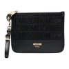 Black Detachable Wrist Strap Bag