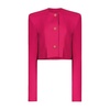 Stunning Wool Jacket in Fuchsia