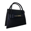 Black Logo Front Tote Bag