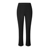 Slim-Fit Cigarette Leg Trousers Black