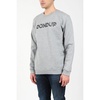 Cotton Sweatshirt with Flocked Logo