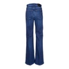 Dark Blue Denim Mustache Trousers