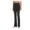 Black Cotton Womans Jeans with Jewel Buttons