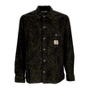 Long Sleeve Paisley Print Shirt