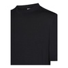 Black Ribbed Crewneck T-shirts and Polos