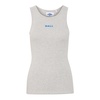 Sporty Tank Top with Embroidered Logo