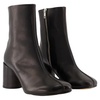 ankle boots -  - leather - black