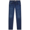 Slim Tapered Jeans Blue Mid Dark