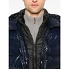 Blue Padded Down Coat