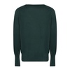 Green -Neck Cashmere Sweater