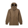 Diagonal Raised Fleece Goggle Hoodie