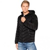 Men`s Black Hooded Winter Jacket