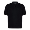 Black T-shirts and Polos with White Logo Embroidery