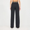 High-waisted Black Cady Bistretch Pants