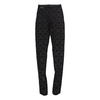 Monogram leggings in black