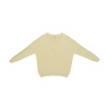 Cotton V-Neck Raglan Sweater - Mimosa