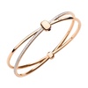 Rose Gold Diamond Bangle Together